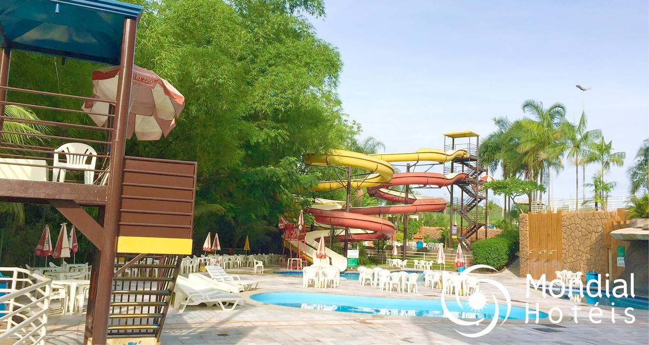 Golden Dolphin Grand Hotel - Flats Caldas Novas Exterior foto