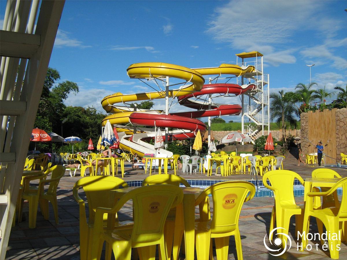Golden Dolphin Grand Hotel - Flats Caldas Novas Exterior foto