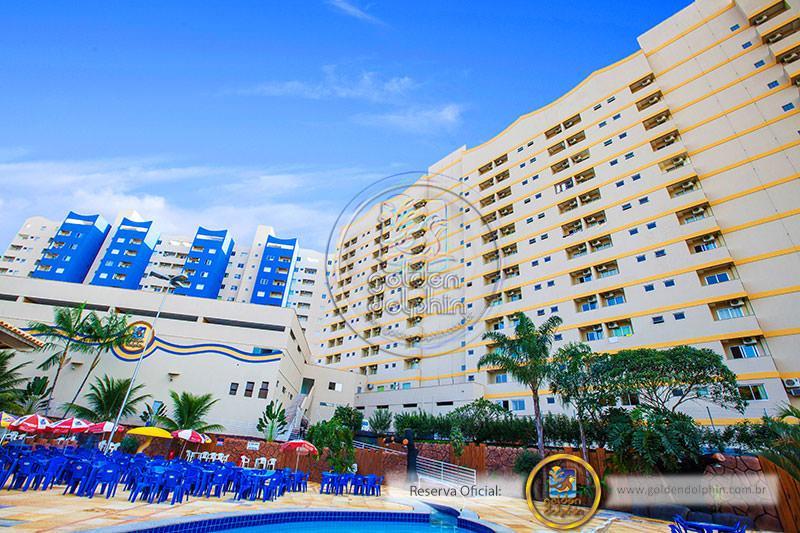 Golden Dolphin Grand Hotel - Flats Caldas Novas Exterior foto