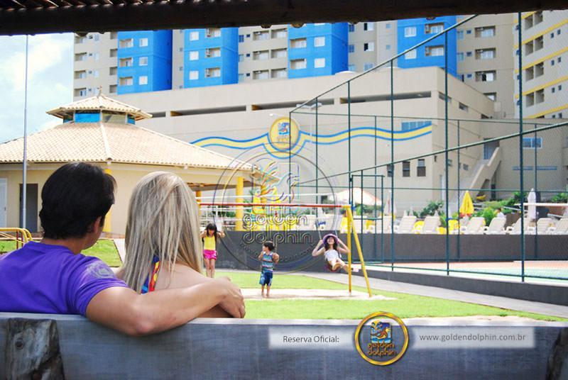 Golden Dolphin Grand Hotel - Flats Caldas Novas Exterior foto