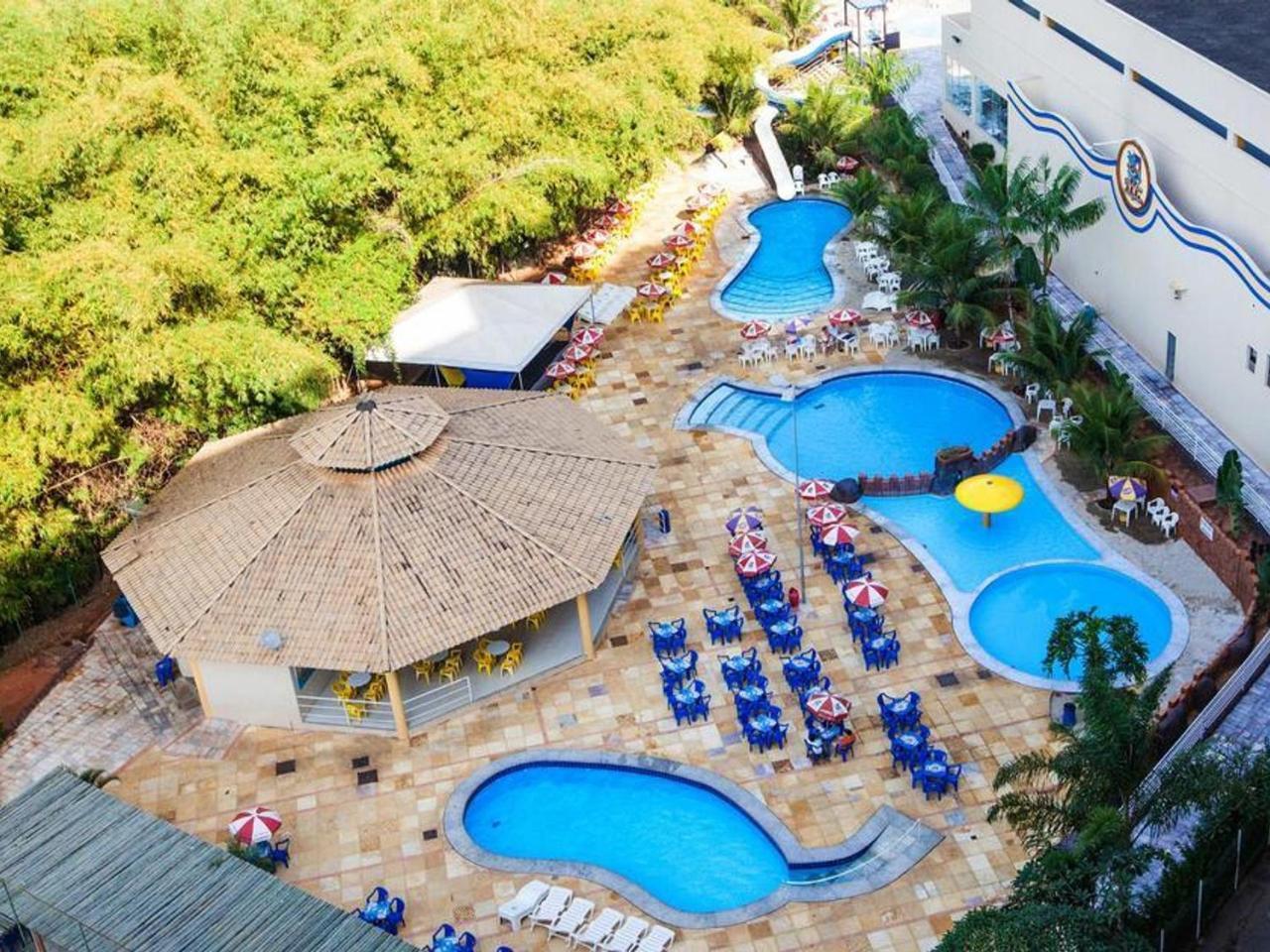 Golden Dolphin Grand Hotel - Flats Caldas Novas Exterior foto